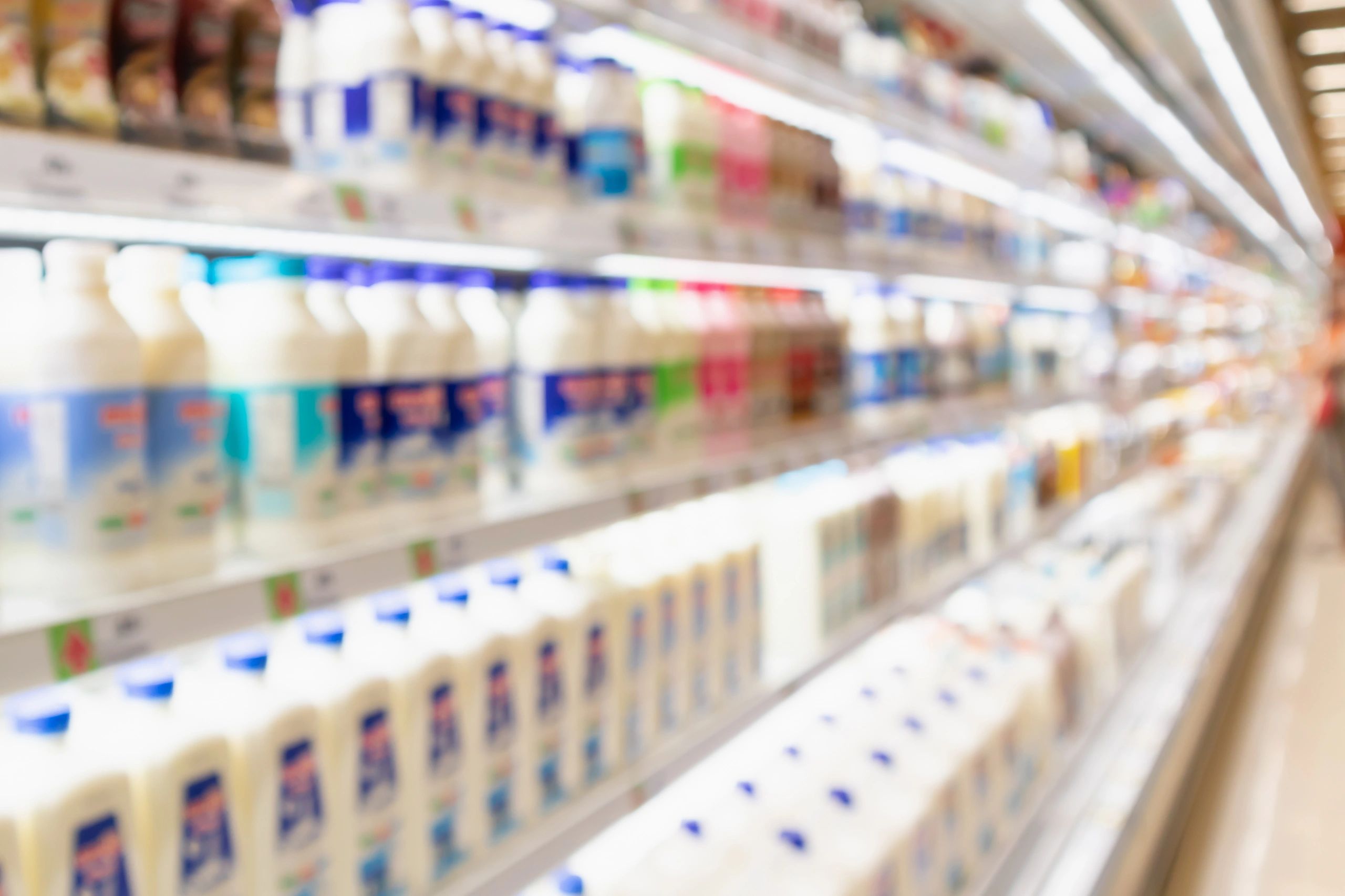 Assorted dairy products
